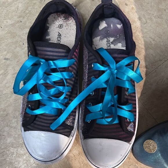 Colourful Ribbon Shoe Laces  - Picture 3 of 8